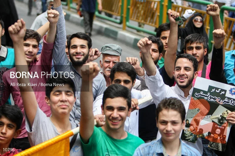 Quds Day rally in Tehran