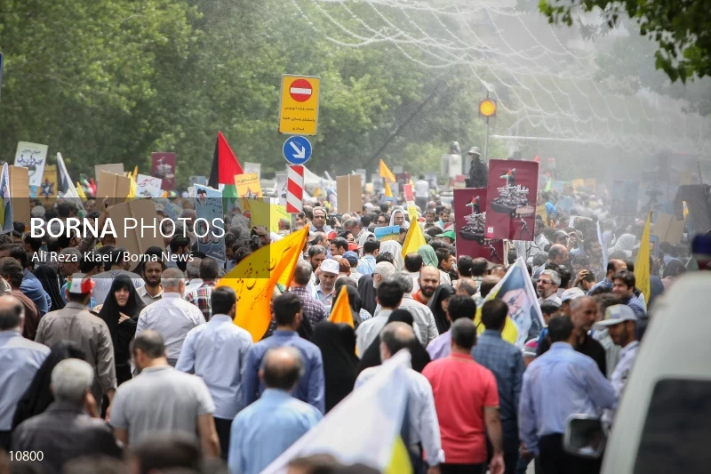Quds Day rally in Tehran