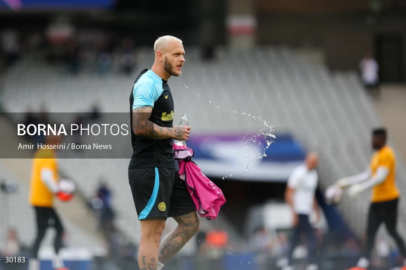 Inter Milan training session before the UEFA Champions League Final match