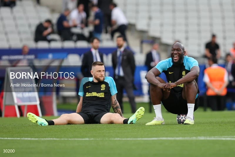 Inter Milan training session before the UEFA Champions League Final match