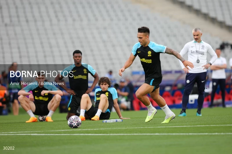 Inter Milan training session before the UEFA Champions League Final match
