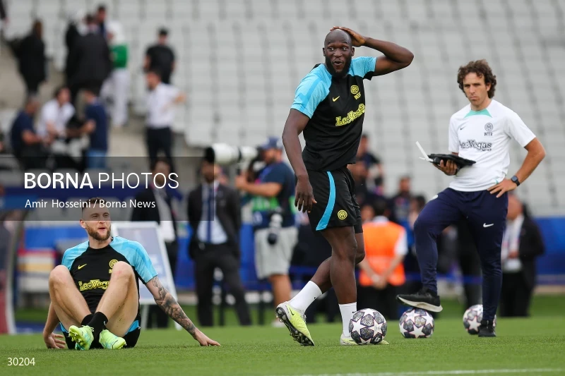 Inter Milan training session before the UEFA Champions League Final match