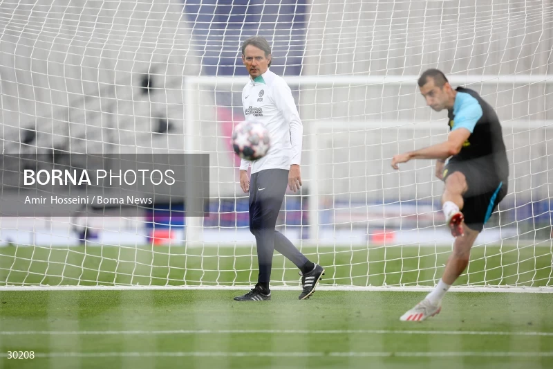 Inter Milan training session before the UEFA Champions League Final match