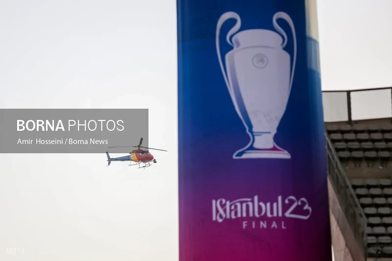 Manchester City training session before the UEFA Champions League Final match