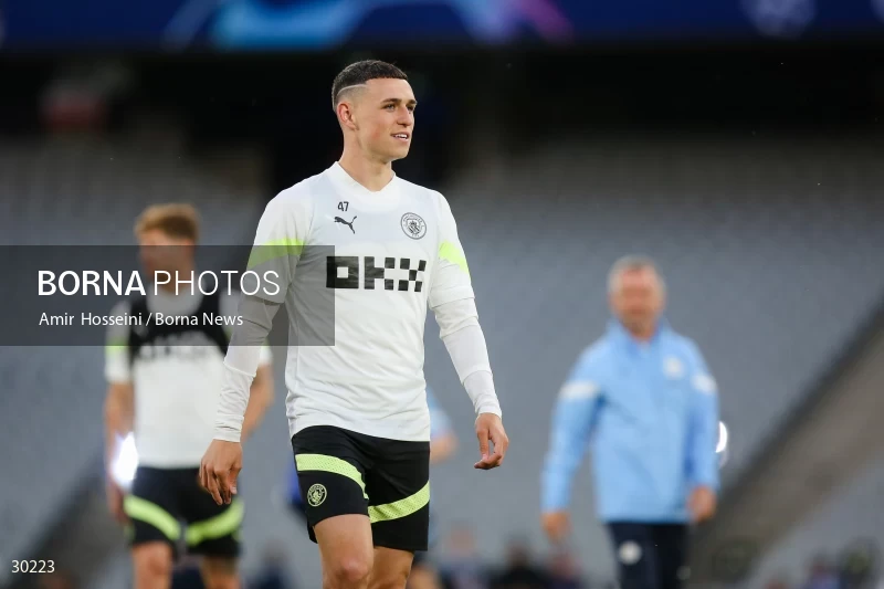 Manchester City training session before the UEFA Champions League Final match