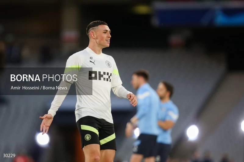 Manchester City training session before the UEFA Champions League Final match