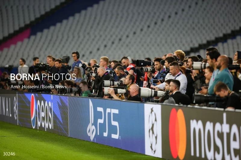 Manchester City training session before the UEFA Champions League Final match