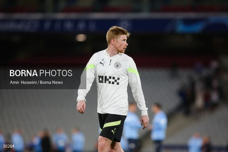 Manchester City training session before the UEFA Champions League Final match