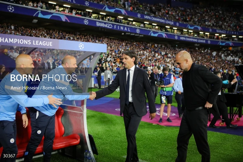 Manchester City Vs Intermilan - UEFA Champions League Final match