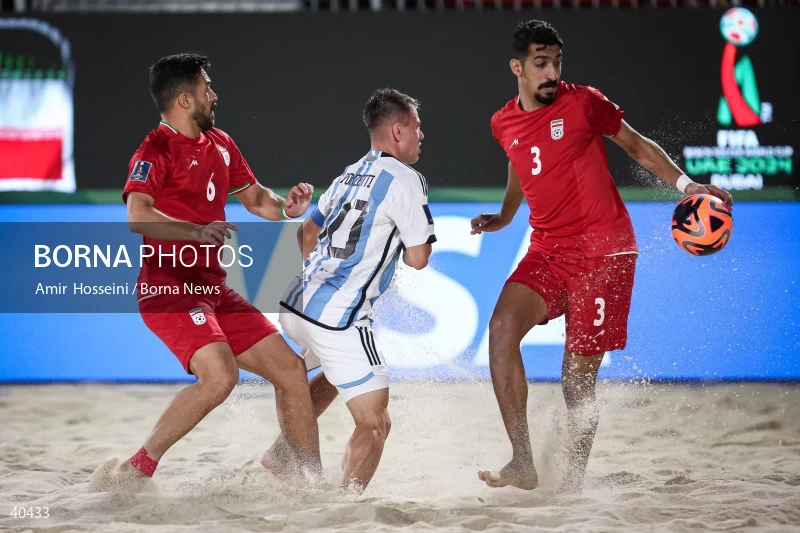 Iran Vs. Argentina - FIFA Beach Soccer World Cup UAE 2024