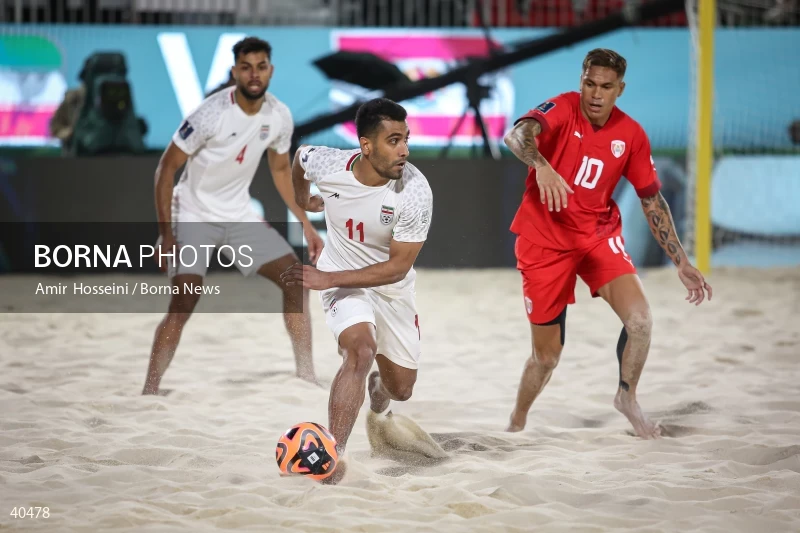 Iran Vs. Tahiti - FIFA Beach Soccer World Cup UAE 2024