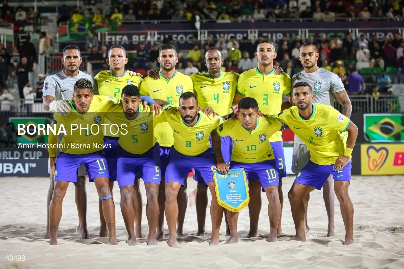 Mexico Vs. Brazil - FIFA Beach Soccer World Cup UAE 2024