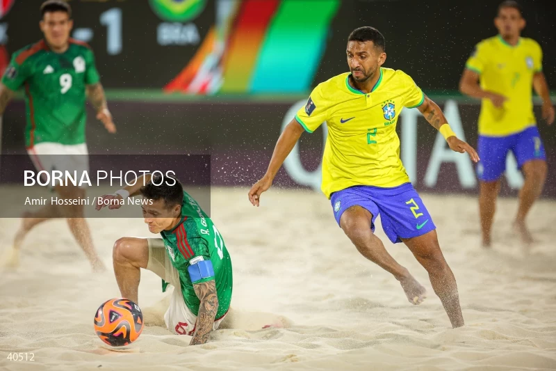 Mexico Vs. Brazil - FIFA Beach Soccer World Cup UAE 2024
