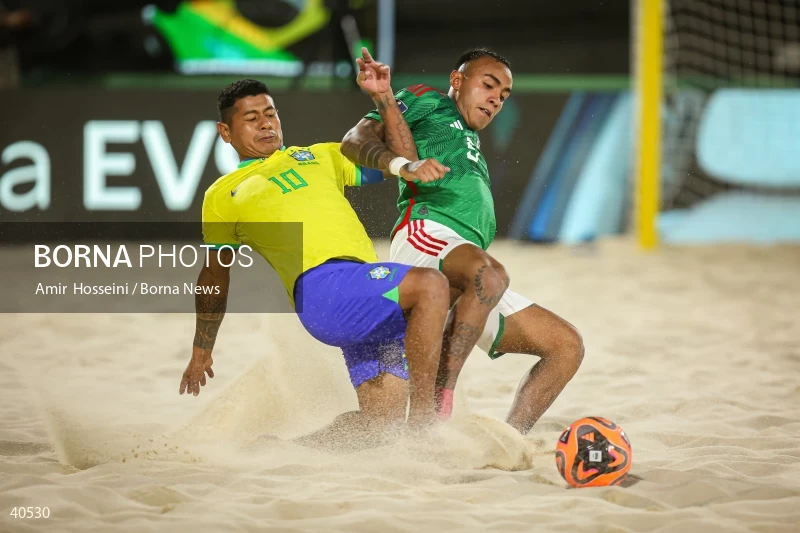 Mexico Vs. Brazil - FIFA Beach Soccer World Cup UAE 2024