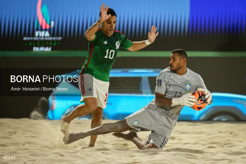 Mexico Vs. Brazil - FIFA Beach Soccer World Cup UAE 2024