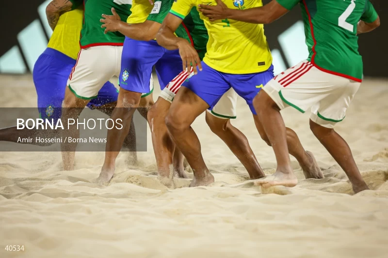 Mexico Vs. Brazil - FIFA Beach Soccer World Cup UAE 2024