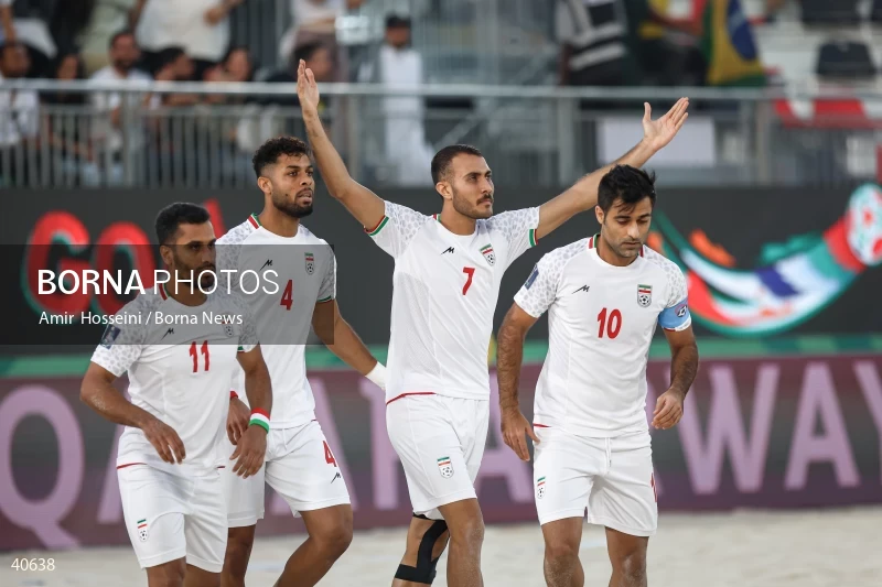 Iran Vs. Brazil - FIFA Beach Soccer World Cup UAE 2024