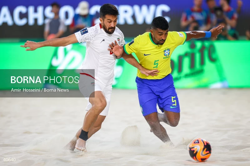 Iran Vs. Brazil - FIFA Beach Soccer World Cup UAE 2024