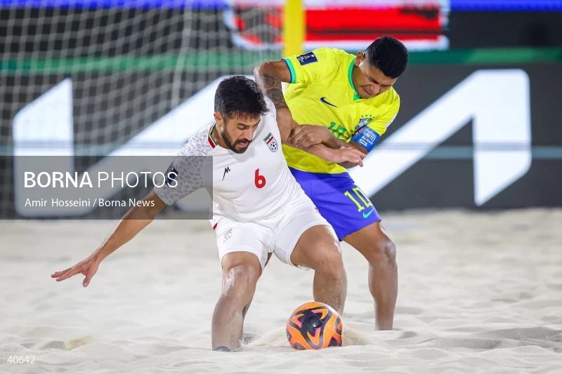 Iran Vs. Brazil - FIFA Beach Soccer World Cup UAE 2024