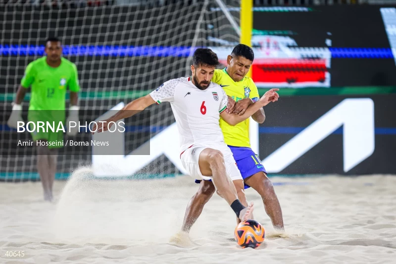 Iran Vs. Brazil - FIFA Beach Soccer World Cup UAE 2024