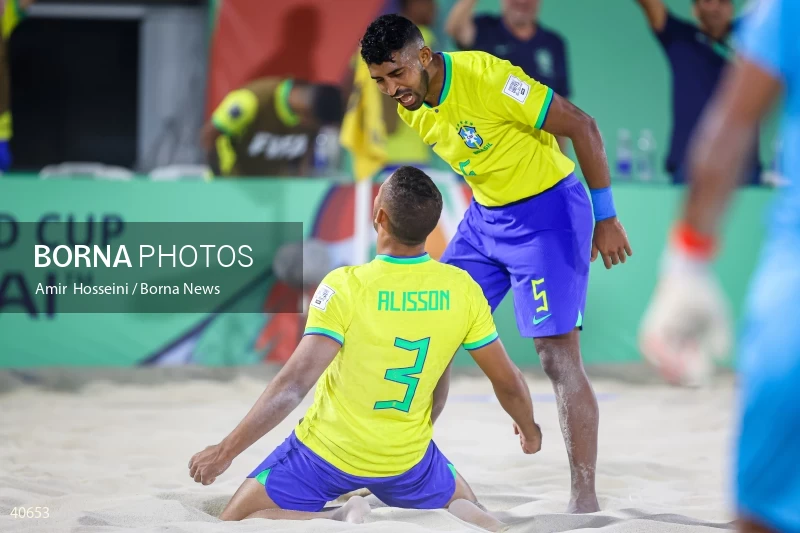 Iran Vs. Brazil - FIFA Beach Soccer World Cup UAE 2024