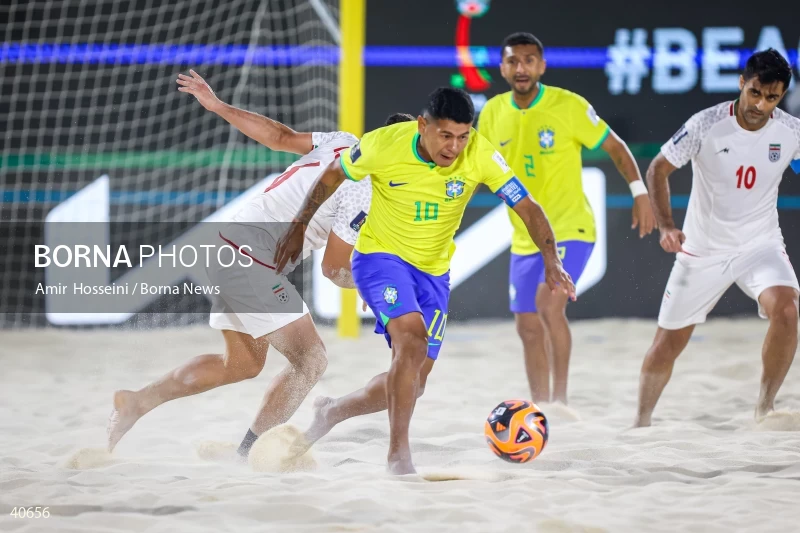 Iran Vs. Brazil - FIFA Beach Soccer World Cup UAE 2024