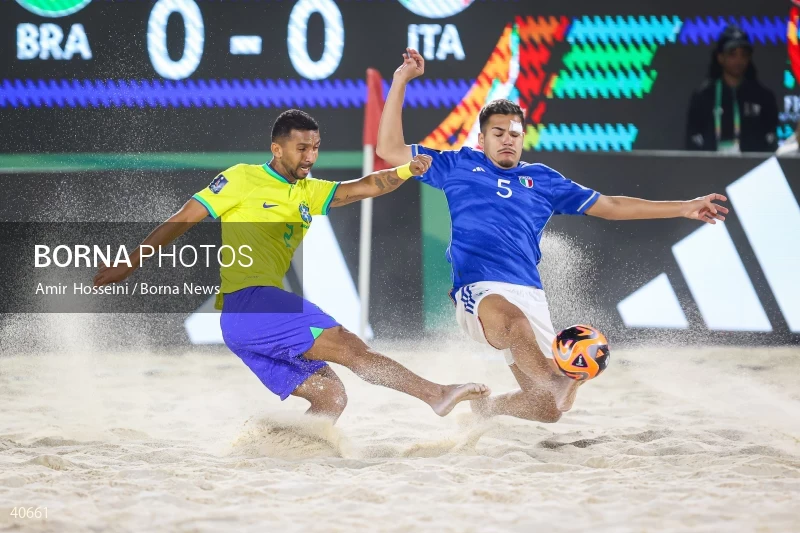 Brazil Vs. Italy - FIFA Beach Soccer World Cup UAE 2024