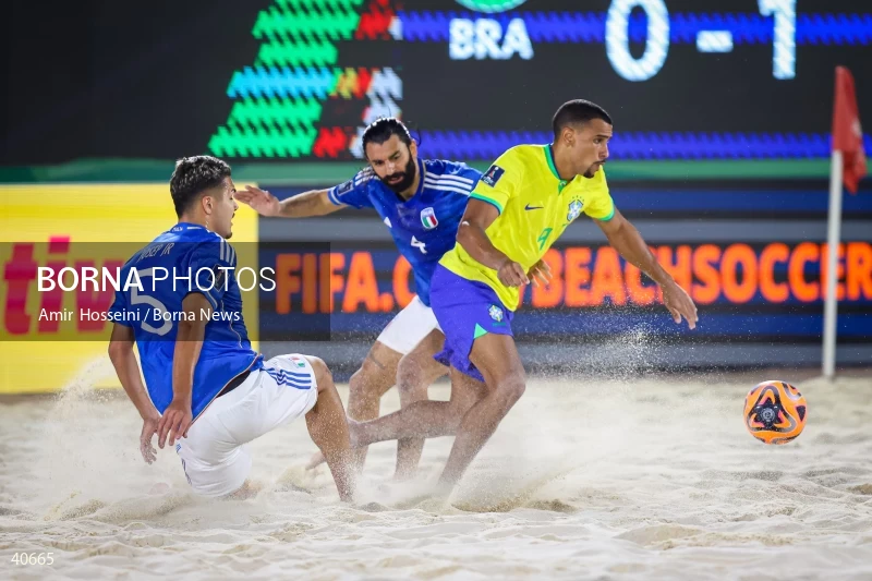 Brazil Vs. Italy - FIFA Beach Soccer World Cup UAE 2024