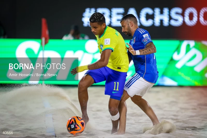 Brazil Vs. Italy - FIFA Beach Soccer World Cup UAE 2024