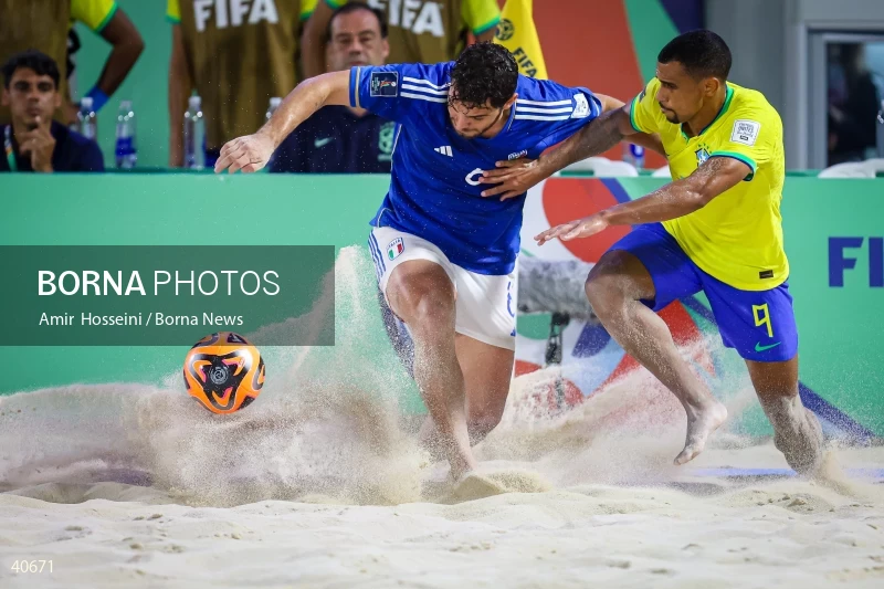 Brazil Vs. Italy - FIFA Beach Soccer World Cup UAE 2024