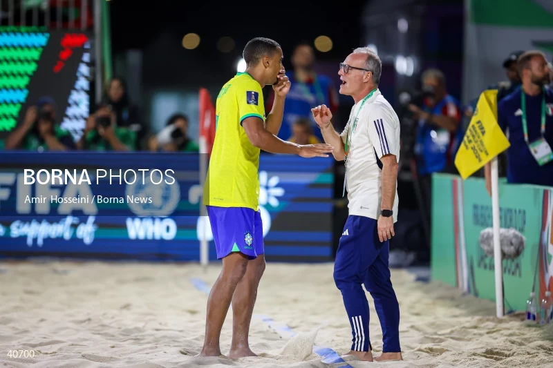 Brazil Vs. Italy - FIFA Beach Soccer World Cup UAE 2024