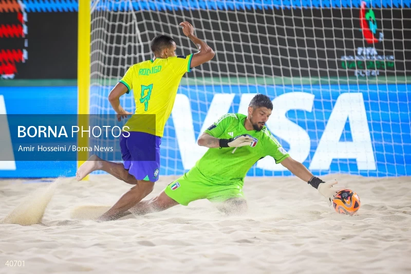 Brazil Vs. Italy - FIFA Beach Soccer World Cup UAE 2024