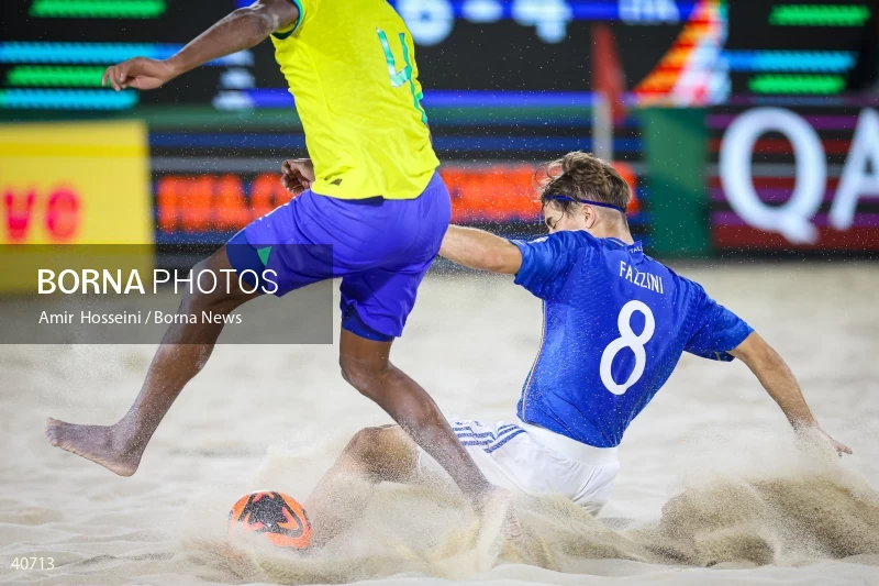 Brazil Vs. Italy - FIFA Beach Soccer World Cup UAE 2024