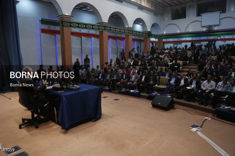Mayor of Tehran Press Conference