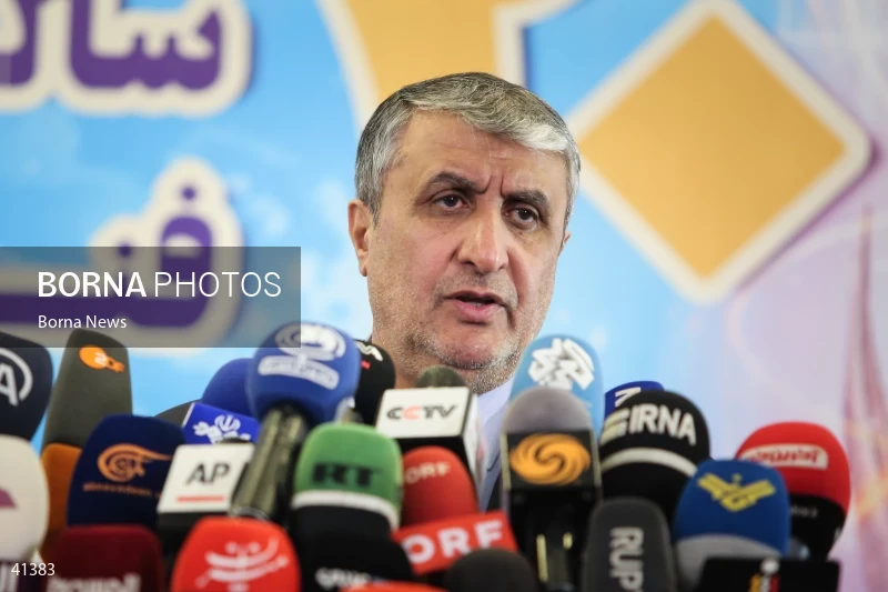 The press conference of the head of the Atomic Energy Organization of Iran