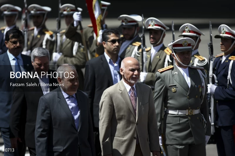President Ashraf Ghani arrives in Tehran to sign Chabahar agreement with Iran and India