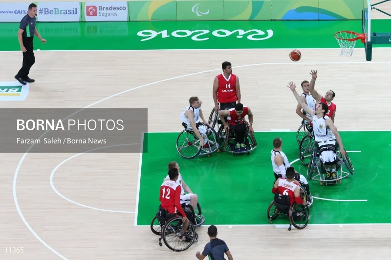 Men Wheelchair Basketball match - Iran VS Germany