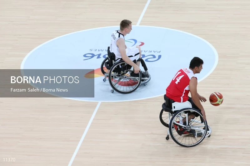 Men Wheelchair Basketball match - Iran VS Germany