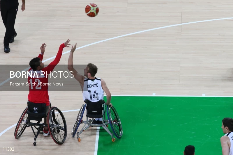Men Wheelchair Basketball match - Iran VS Germany