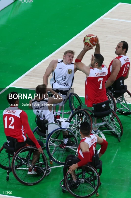 Men Wheelchair Basketball match - Iran VS Germany