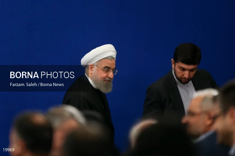Press confrence of Hassan Rouhani