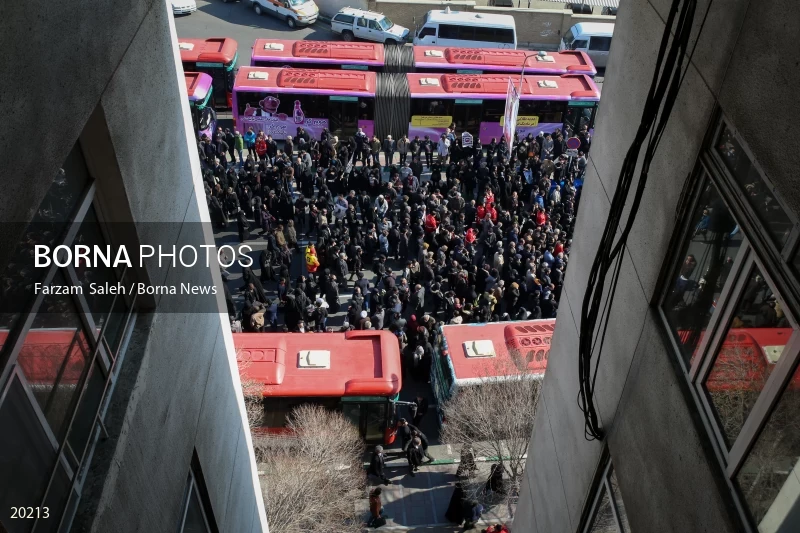 Funeral ceremony for firefighters