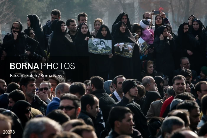 Ayatollah Akbar Hashemi Rafsanjani's funeral in Tehran