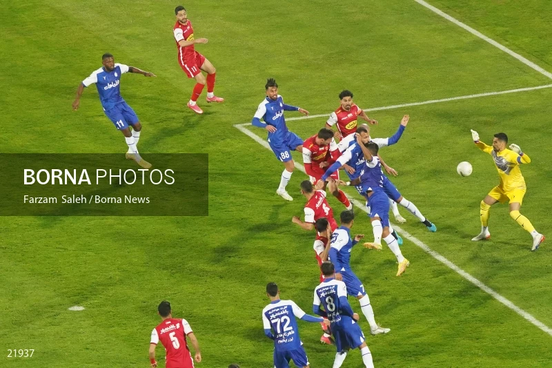 99th derby between Esteghlal and Persepolis football teams