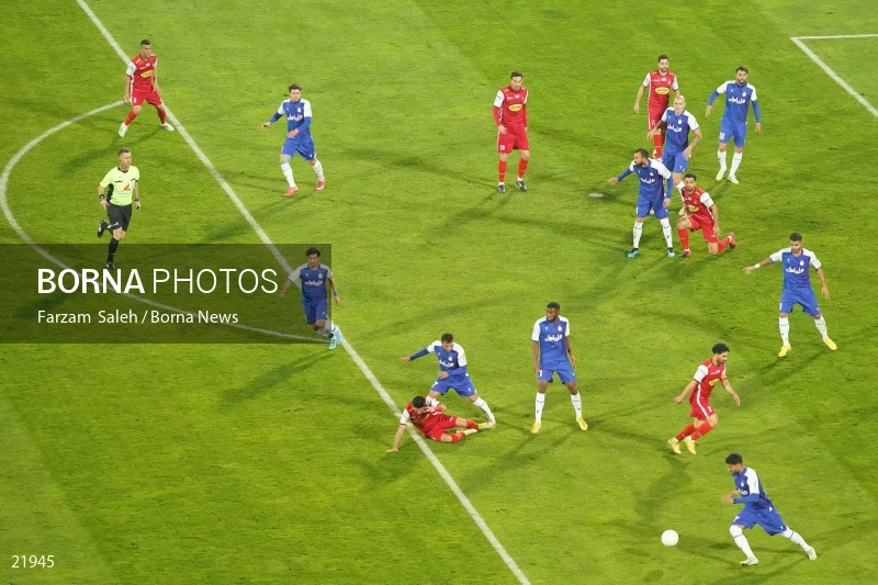 99th derby between Esteghlal and Persepolis football teams