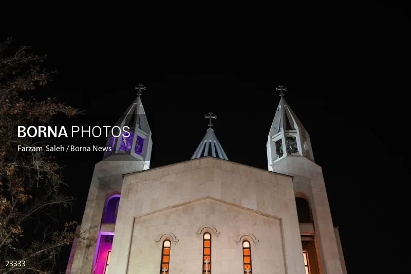 The new year ceremony in the Holy Church of Sarkis