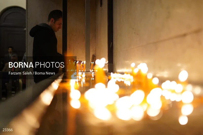 The new year ceremony in the Holy Church of Sarkis