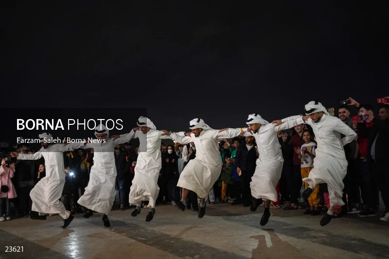 Performing cultural programs in Azadi Square on the first night of spring