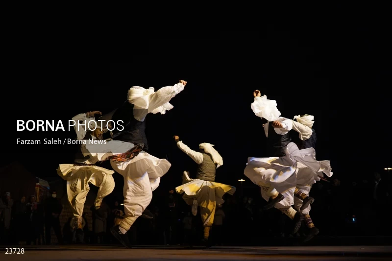 Performing cultural programs in Azadi Square on the occasion of Nowruz