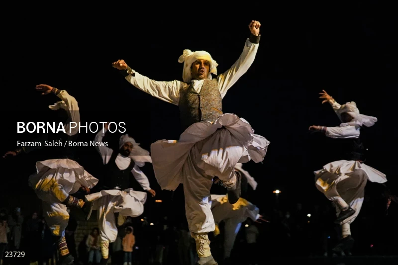 Performing cultural programs in Azadi Square on the occasion of Nowruz